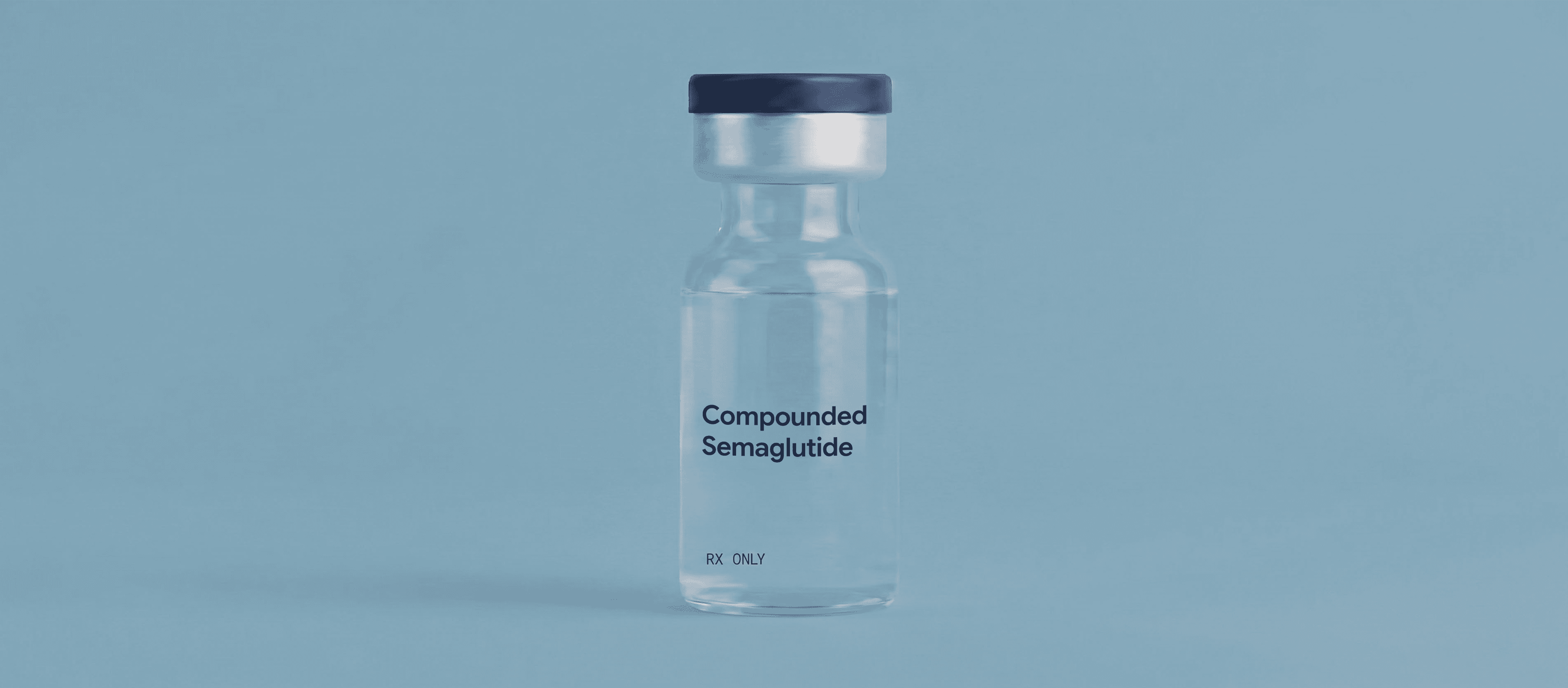 Compounded Semaglutide vial