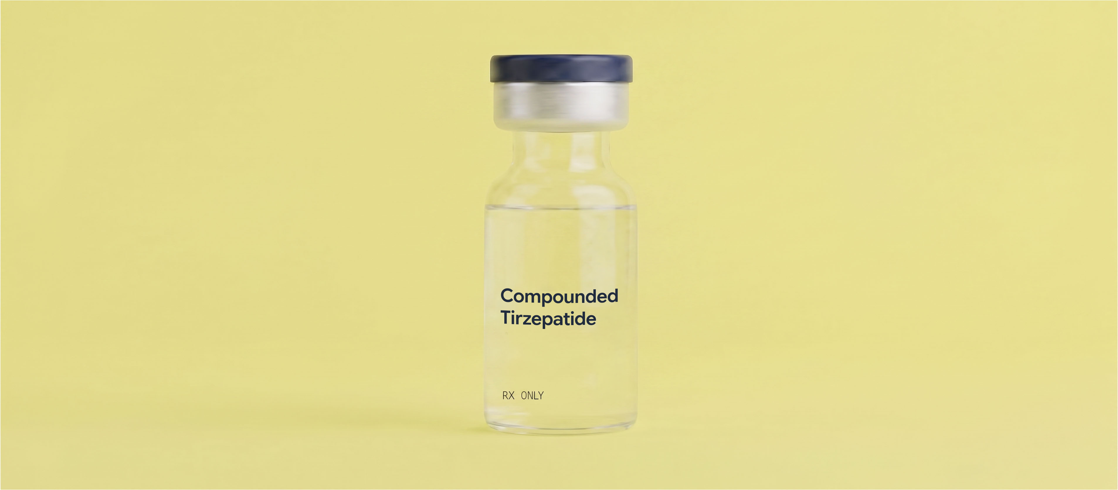 Compounded Tirzepatide vial